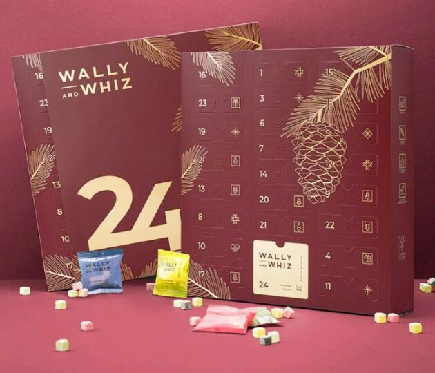 Julekalender med vingummi fra Wally & Whiz