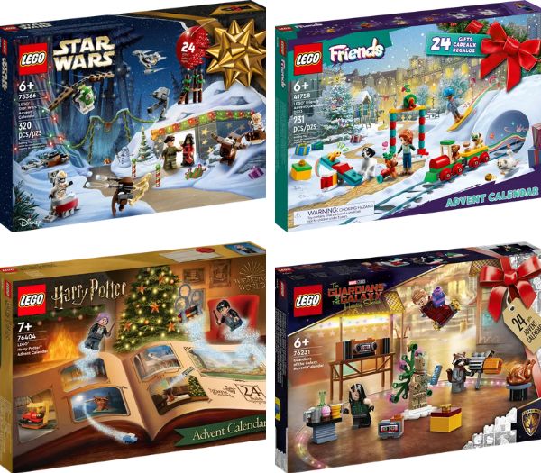 Årets LEGO julekalendere
