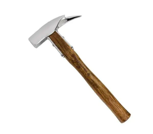 Forkromet Hammer med gravering