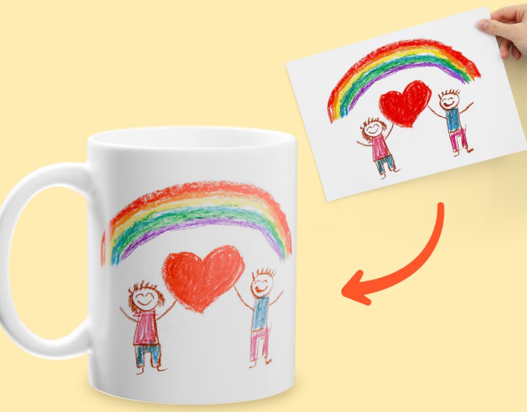 Personligt Krus med Egen Tegning