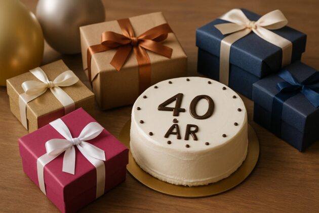 40 års jubilæumsgaver
