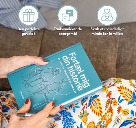 “Fortæl mig din historie” bog