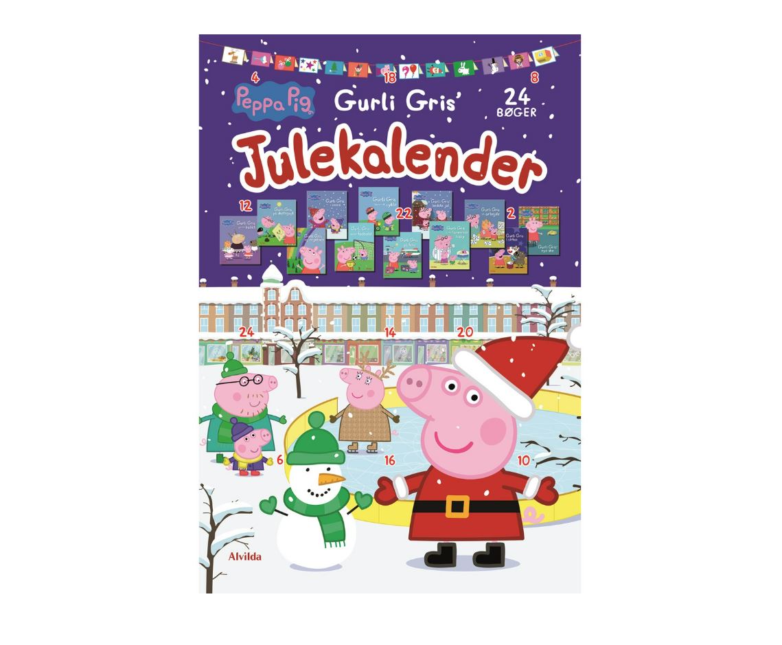 Gurli Gris julekalender fra Alvilda