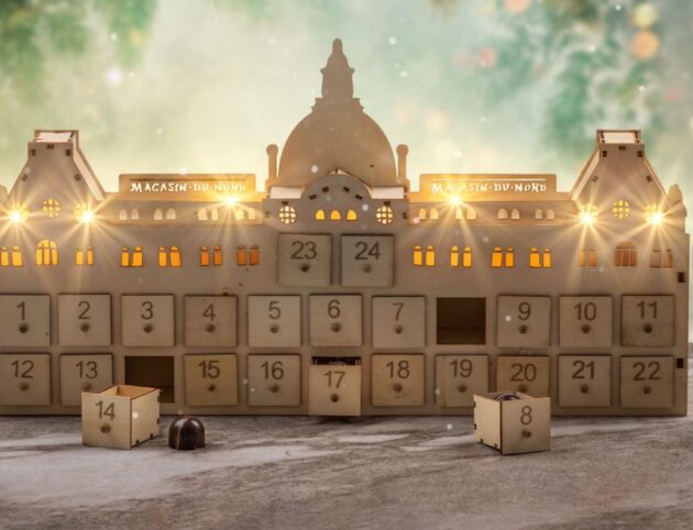 Magasin du Nord julekalender med chokolade