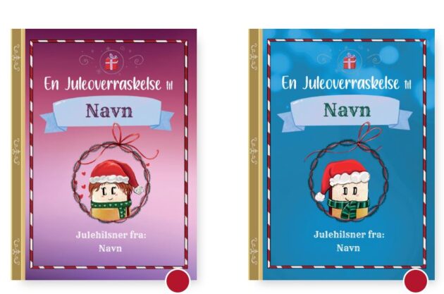 Personlige Gavebøger til Jul & Nytår