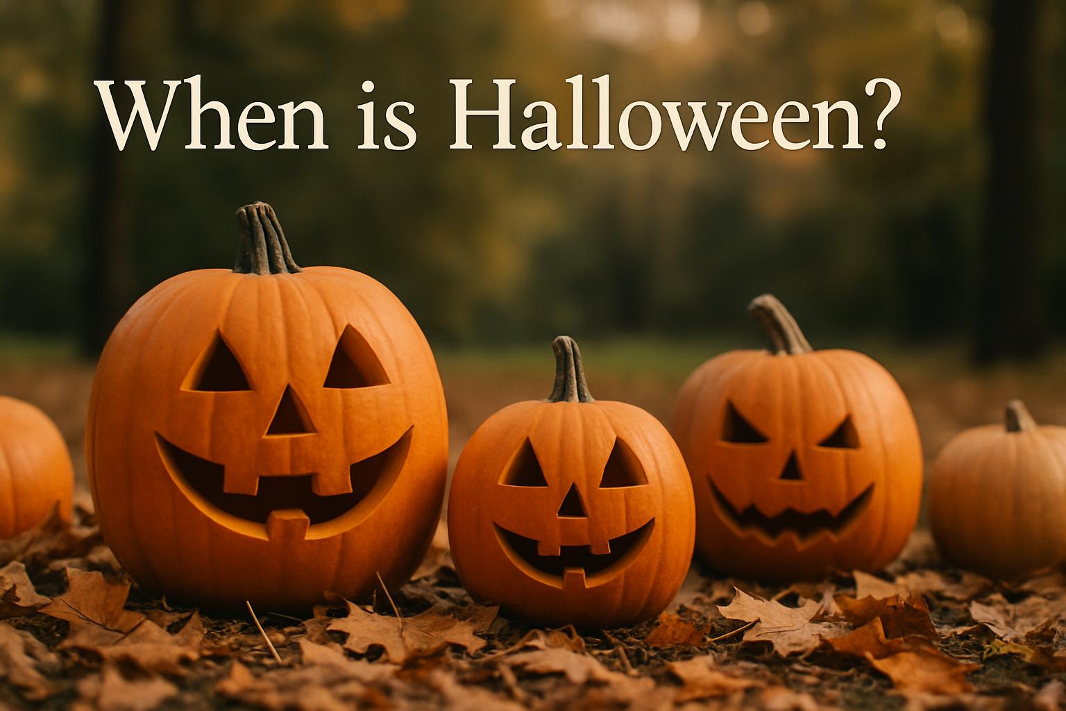 Hvornår er det halloween?