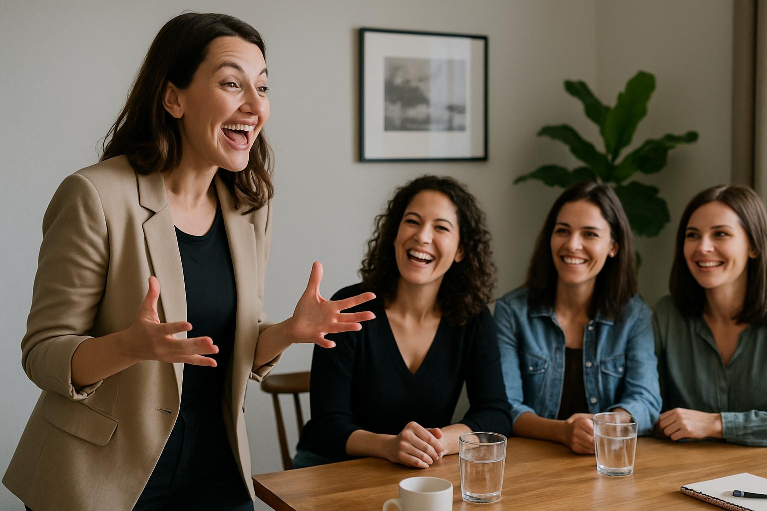 Sjov tale til kvinder