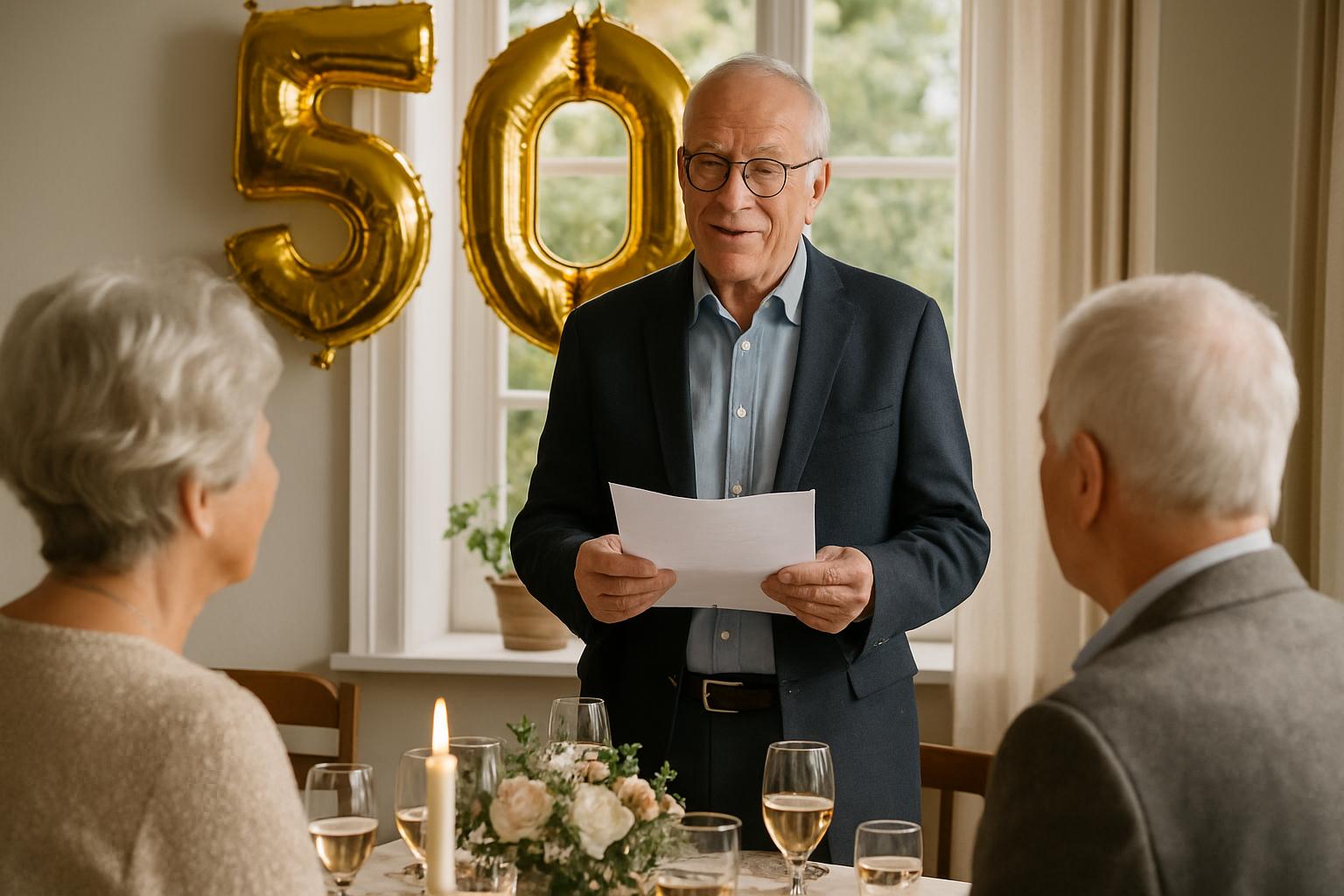 Tale til guldbryllup