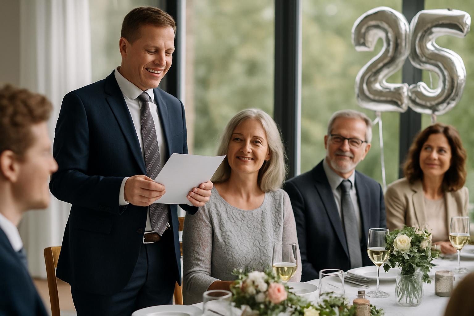 Tale til sølvbryllup