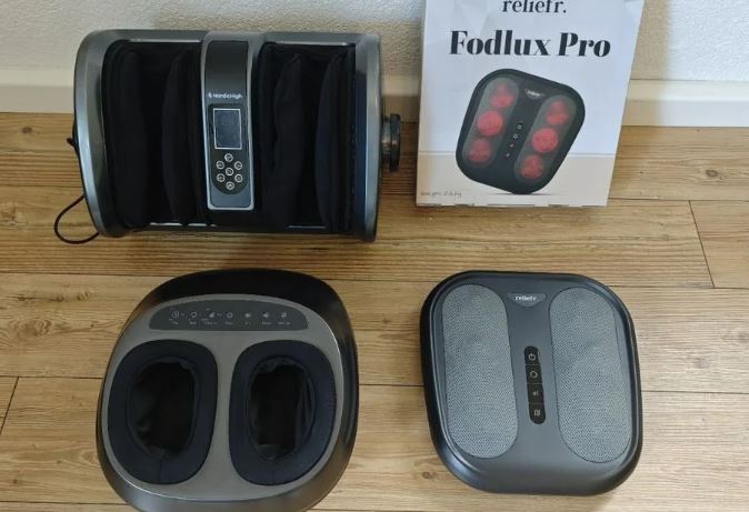 Forskellige fodmassagemaskiner