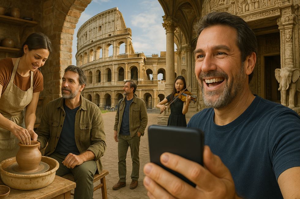 Kulturelle oplevelser for far