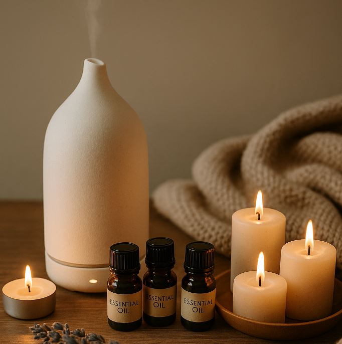 aromaterapi sæt til hjemmehygge