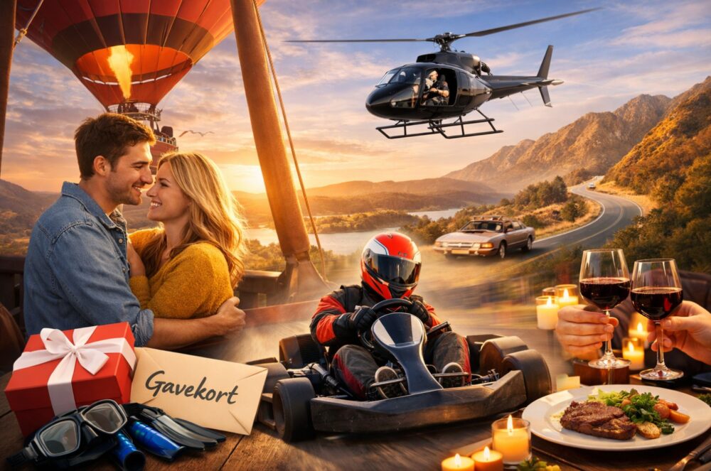 Inspiration til mindeværdige gaveideer og oplevelsesgaver
