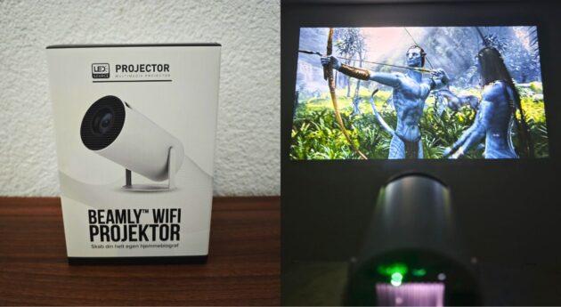 Beamly Wifi Projektor til hjemmebiograf anmeldelse
