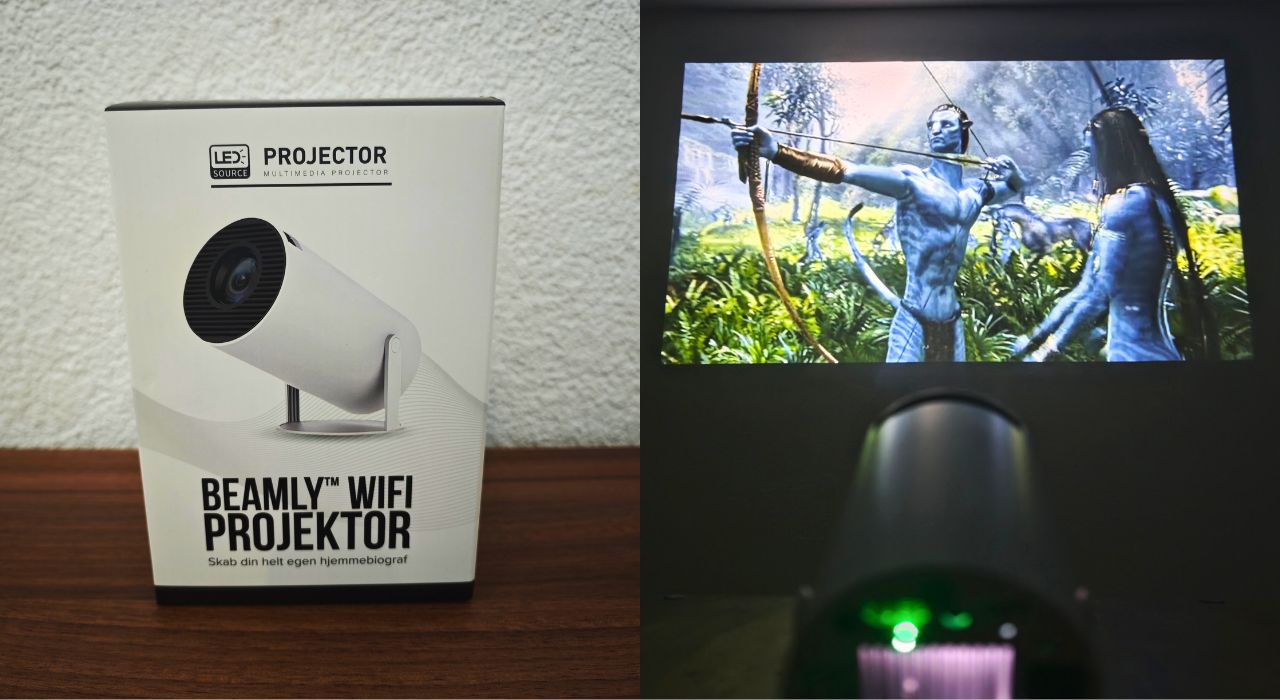 Beamly Wifi Projektor til hjemmebiograf anmeldelse