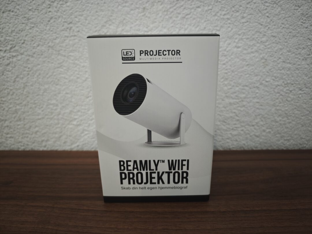 Beamly projektor i kasse - god størrelse til gave
