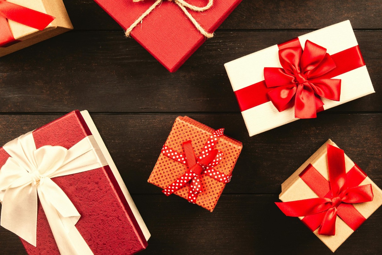 Gaver i forskellige størrelser