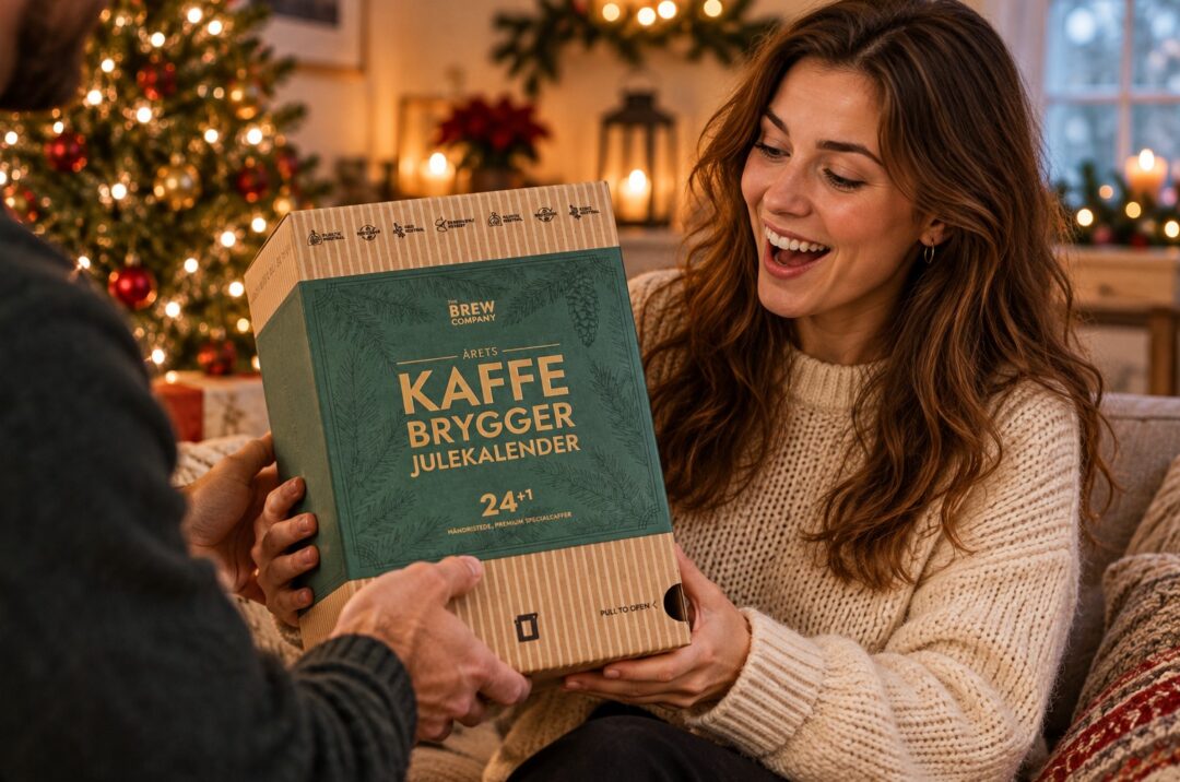 Grower's Cup kaffe julekalender gives i gave