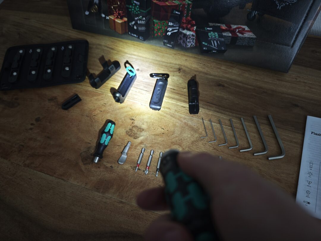 Jeg tester Wera flashdriver