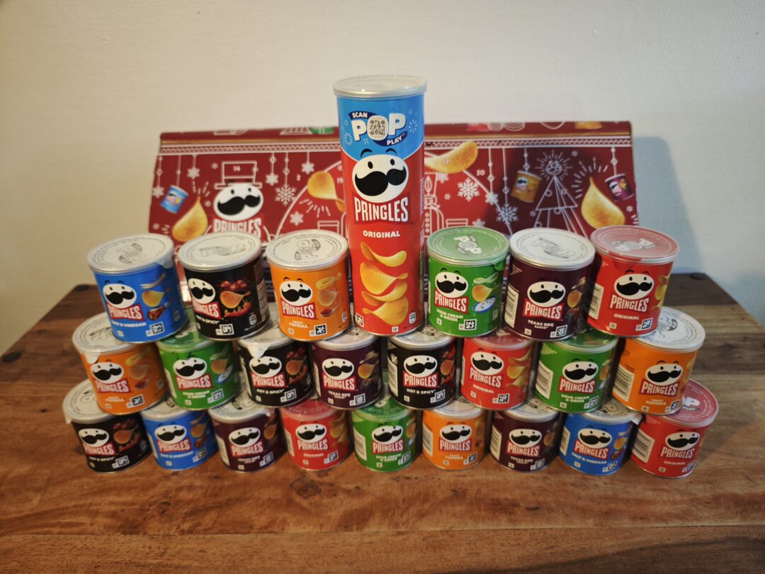 Pringles julekalender indhold